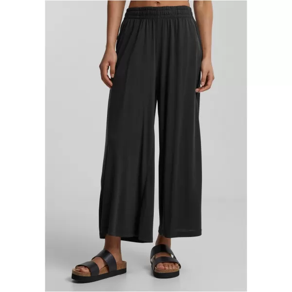  Pantalonii pentru doamne URBAN CLASSICS TB2597 NEGRU 