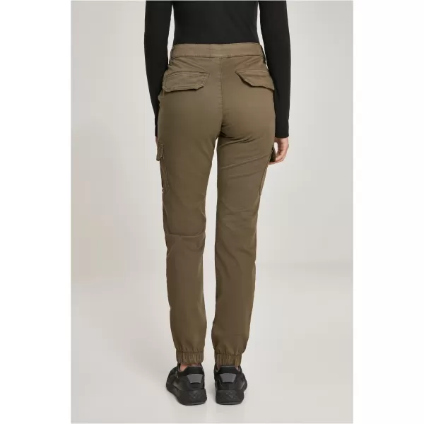  Pantalonii pentru doamne URBAN CLASSICS TB3048 MĂSLIN 