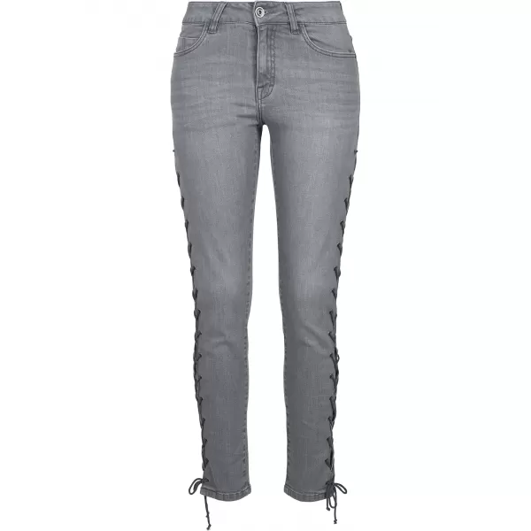  Pantalonii pentru doamne URBAN CLASSICS TB2003 GRI 