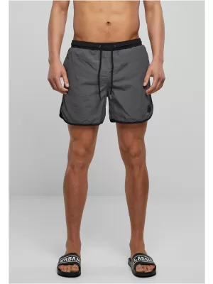 Pantaloni scurţi URBAN CLASSICS TB2050 UMBRĂ NEAGRĂ/ÎNTUNECATĂ