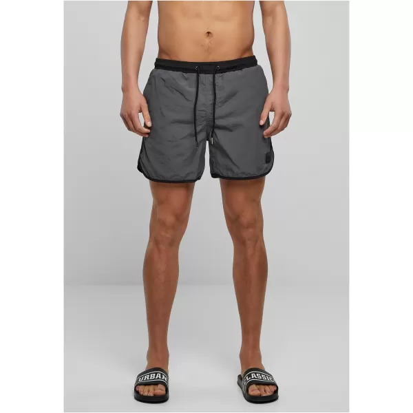 Pantaloni scurţi URBAN CLASSICS TB2050 UMBRĂ NEAGRĂ/ÎNTUNECATĂ 