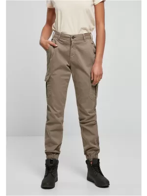 Pantalonii pentru doamne URBAN CLASSICS TB3048 BENZI MOALE