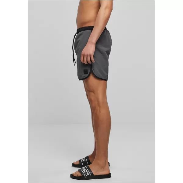  Pantaloni scurţi URBAN CLASSICS TB2050 UMBRĂ NEAGRĂ/ÎNTUNECATĂ 