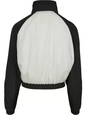 Geacă pentru doamne URBAN CLASSICS TB2662 NEGRU/ALB