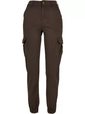 Pantaloni pentru doamne URBAN CLASSICS TB3048 MARO