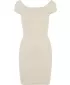 Rochie URBAN CLASSICS TB1501 ALB/NISIP
