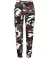 Pantalonii pentru doamne URBAN CLASSICS TB3047 CAMO DE VIN