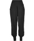 Pantalonii pentru doamne URBAN CLASSICS TB2674 NEGRU