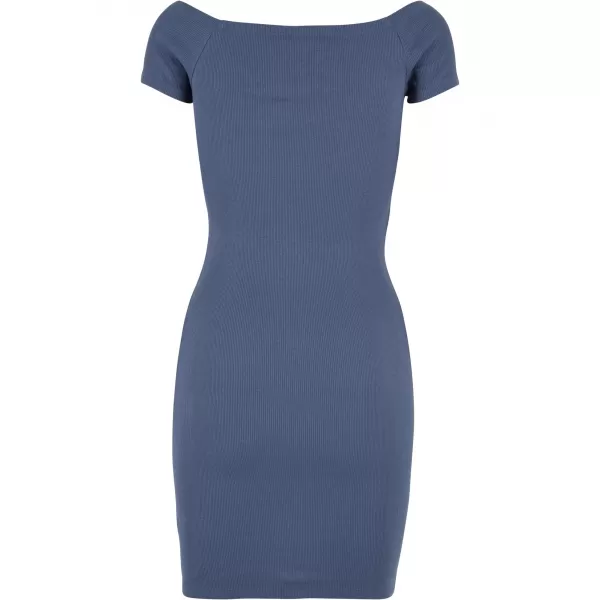  Rochie URBAN CLASSICS TB1501 ALBASTRU VINTAGE 