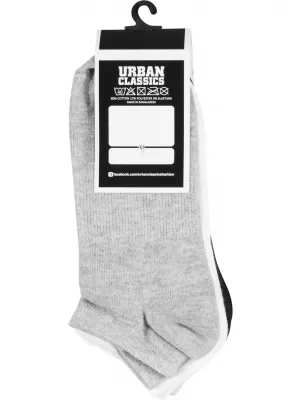 Șosete URBAN CLASSICS TB1470 NEGRU/ALB/GRI
