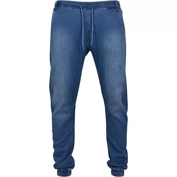  Pantaloni URBAN CLASSICS TB1794 ALBASTRU SPĂLAT 