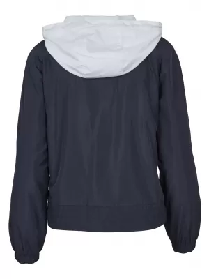 Geacă pentru doamne URBAN CLASSICS TB2009 NAVY/WHITE/FIRE ROȘU