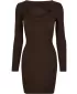 Rochie URBAN CLASSICS TB1742 MARO