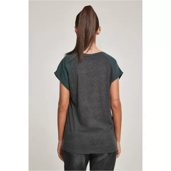  Cămaşă URBAN CLASSICS TB1913 CĂRBUNE/STICLĂ VERDE 