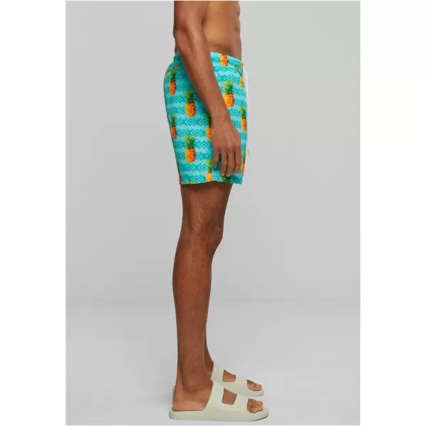  Pantaloni scurţi URBAN CLASSICS TB2679 AOP DE ANANAS 