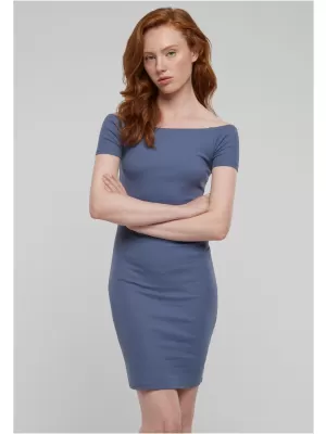 Rochie URBAN CLASSICS TB1501 ALBASTRU VINTAGE