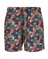 Pantaloni scurţi URBAN CLASSICS TB2679 NEGRU/TROPICAL