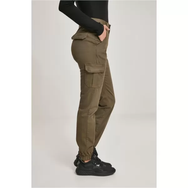  Pantalonii pentru doamne URBAN CLASSICS TB3048 MĂSLIN 