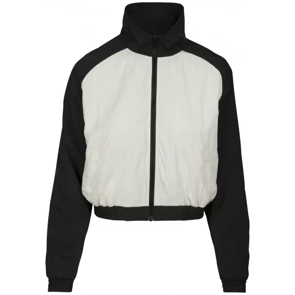  Geacă pentru doamne URBAN CLASSICS TB2662 NEGRU/ALB 