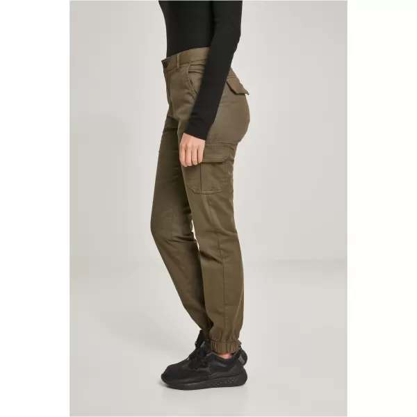  Pantalonii pentru doamne URBAN CLASSICS TB3048 MĂSLIN 