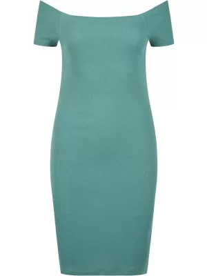 Rochie URBAN CLASSICS TB1501 FRUNZĂ PALIDĂ