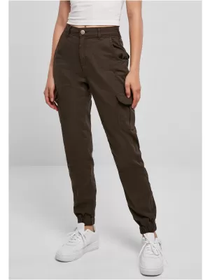 Pantaloni pentru doamne URBAN CLASSICS TB3048 MARO
