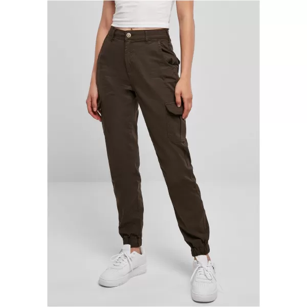  Pantaloni pentru doamne URBAN CLASSICS TB3048 MARO 