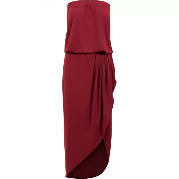  Rochie URBAN CLASSICS TB1508 BURGUNDIA 