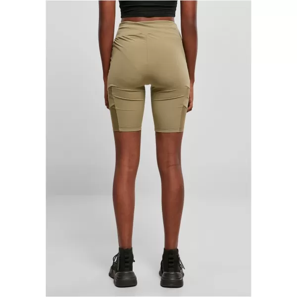  Pantaloni scurți pentru doamne URBAN CLASSICS TB4354 KAKI 