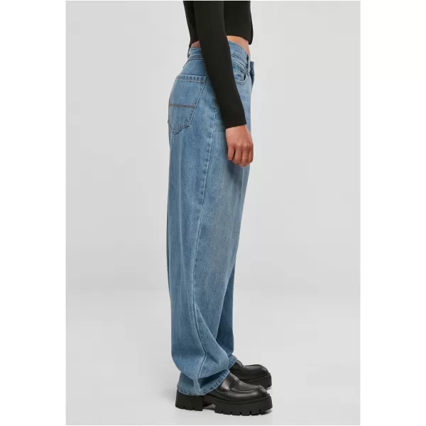  Pantalonii pentru doamne URBAN CLASSICS TB4524 PIATRA MIJLOCIE SPĂLATĂ 