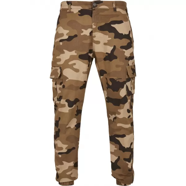 Pantaloni URBAN CLASSICS TB3137 CAMO LA SOL ÎNTUNECAT 