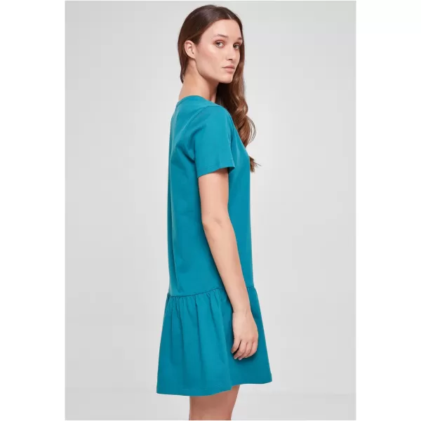 Rochie URBAN CLASSICS TB4104 APĂ VERDE 