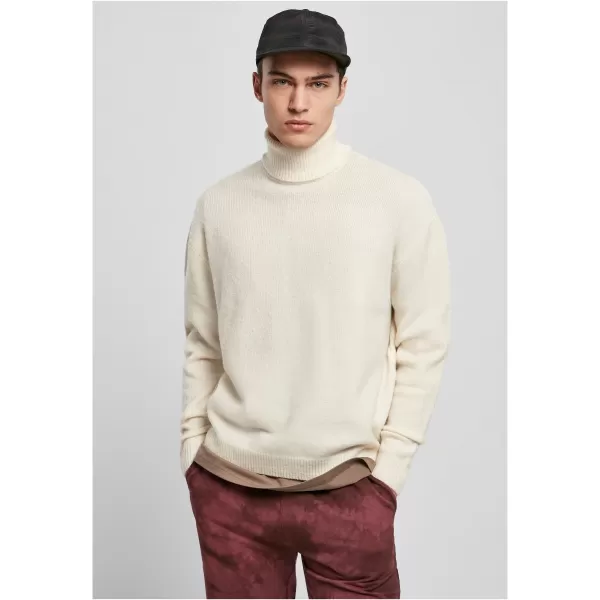  Pulover pentru bărbați URBAN CLASSICS TB4496 ALB/NISIP 