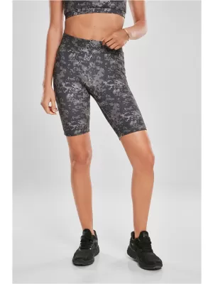 Pantaloni scurți pentru doamne URBAN CLASSICS TB3423 CAMO DIGITAL ÎNTUNECAT