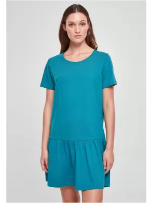 Rochie URBAN CLASSICS TB4104 APĂ VERDE