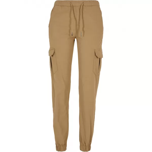 Pantalonii pentru doamne URBAN CLASSICS TB3626 UNIUNE BEIGE 