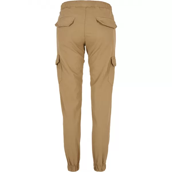  Pantalonii pentru doamne URBAN CLASSICS TB3626 UNIUNE BEIGE 