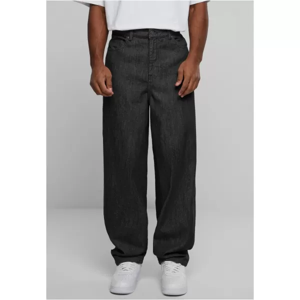  Blugi URBAN CLASSICS TB4461 ACIDUL NEGRU SPĂLAT 