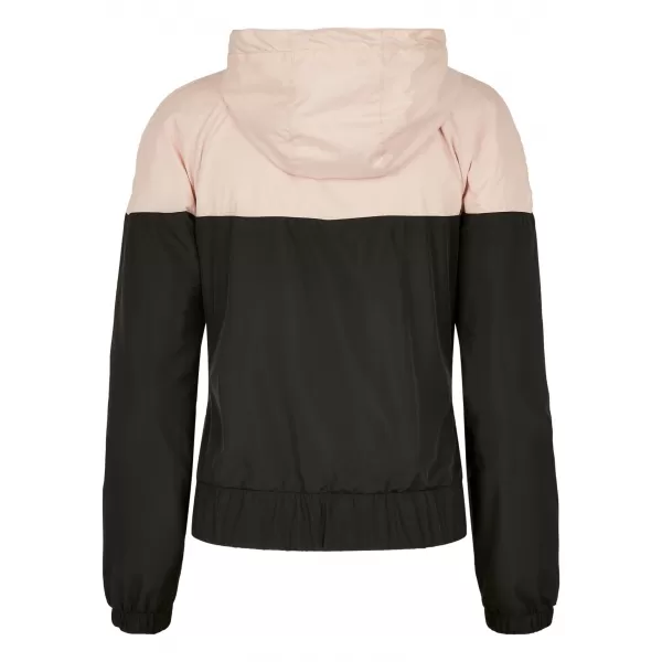  Geacă pentru doamne URBAN CLASSICS TB3638 ROZ DESCHIS/NEGRU 