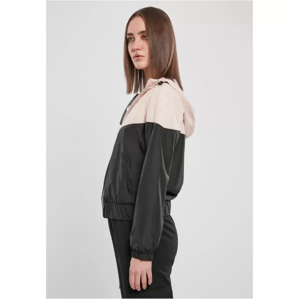  Geacă pentru doamne URBAN CLASSICS TB3638 ROZ DESCHIS/NEGRU 