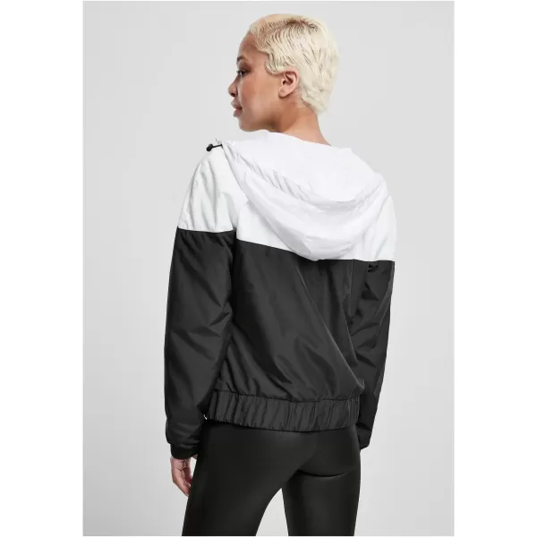  Geacă pentru doamne URBAN CLASSICS TB3638 ALB/NEGRU 