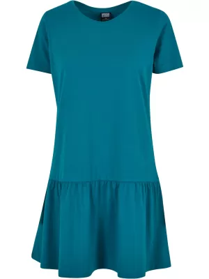 Rochie URBAN CLASSICS TB4104 APĂ VERDE
