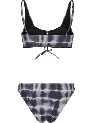 Costum de baie URBAN CLASSICS TB4384 NEGRU/ALB