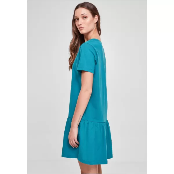 Rochie URBAN CLASSICS TB4104 APĂ VERDE 