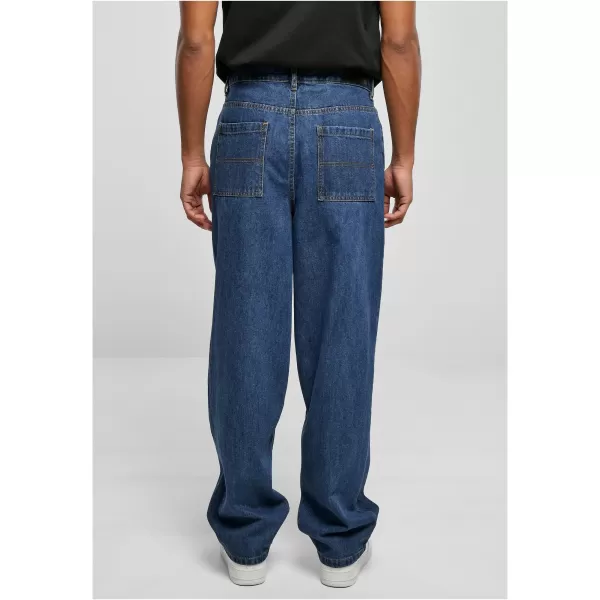  Blugi URBAN CLASSICS TB4461 MID INDIGO S -A SPĂLAT 
