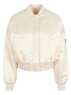 Geacă pentru doamne URBAN CLASSICS TB4542 ALB/NISIP