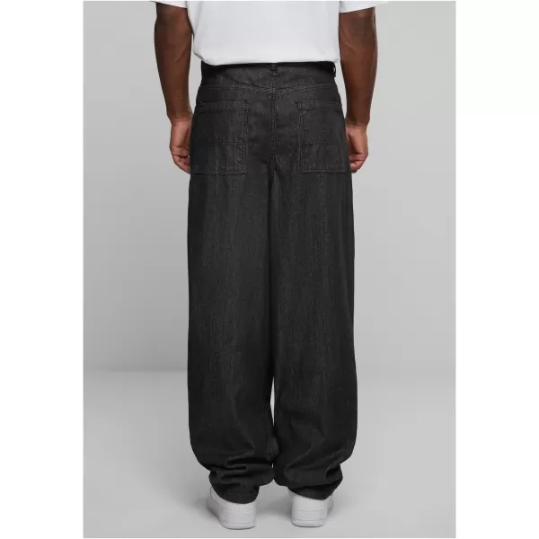  Blugi URBAN CLASSICS TB4461 ACIDUL NEGRU SPĂLAT 
