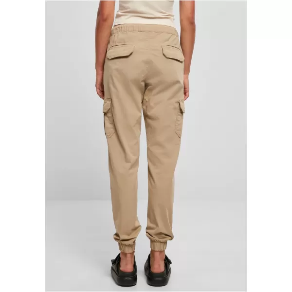  Pantalonii pentru doamne URBAN CLASSICS TB3626 UNIUNE BEIGE 