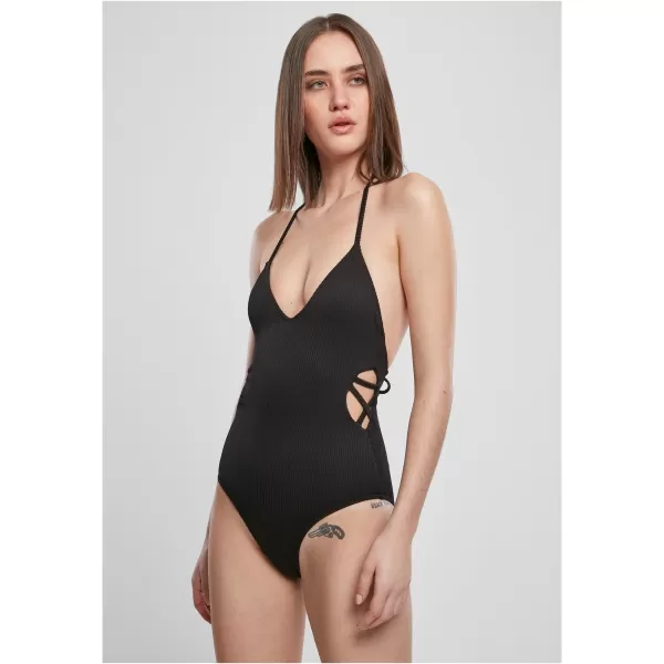  Costum de baie URBAN CLASSICS TB3464 NEGRU 