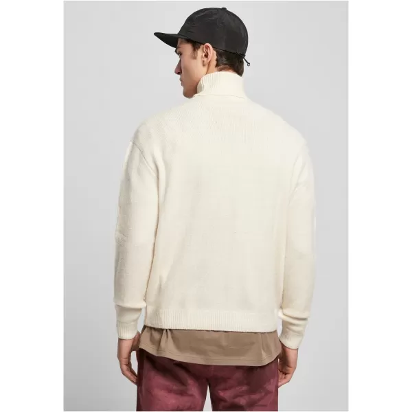  Pulover pentru bărbați URBAN CLASSICS TB4496 ALB/NISIP 